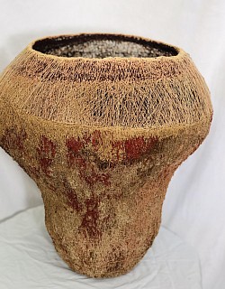 Shirley Cadmus 3D pen 22’h, 19’w wood filaments open form