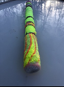 Glow in the dark rain stick. 18’