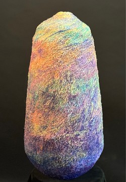 Spring Orb. 3D pen National juried exhibit Greenville, nc 9/5-10/25 2025 Emerge Gallery