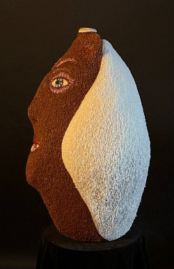 Misty, large 3D pen jug white hair Glo in the dark, Cadmus  sold
