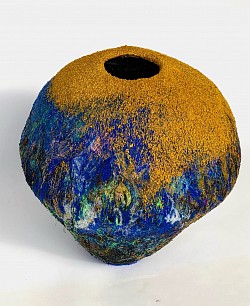 Earthly orb 3D pen. Shirley Cadmus Milton, nc