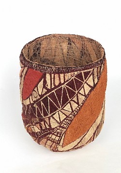 Patterned basket, 3D pen, 2 national awards Cadmus. Milton art Gallery