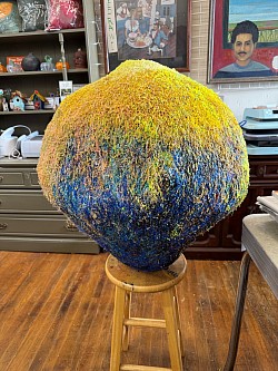 Earth Orb modified. S Cadmus Milton Studio Art Gallery 3D pen