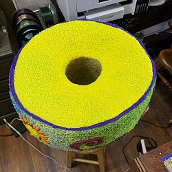 Top and inside of newest double walled piece s cadmus