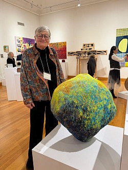Earth Orb craft forms 2025 International,  honorable mention, @wayneArtsCenter s cadmus
